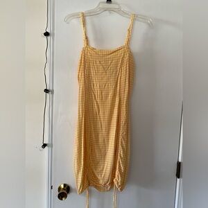 Wild Fable Pink and Yellow Plaid Dress